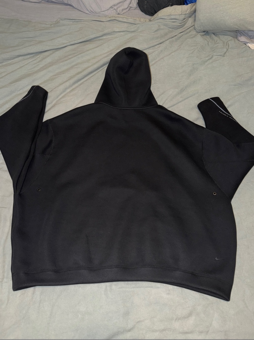 Mens Nike Tech Fleece (Black) Black Joggers Set - Picture 8 of 13